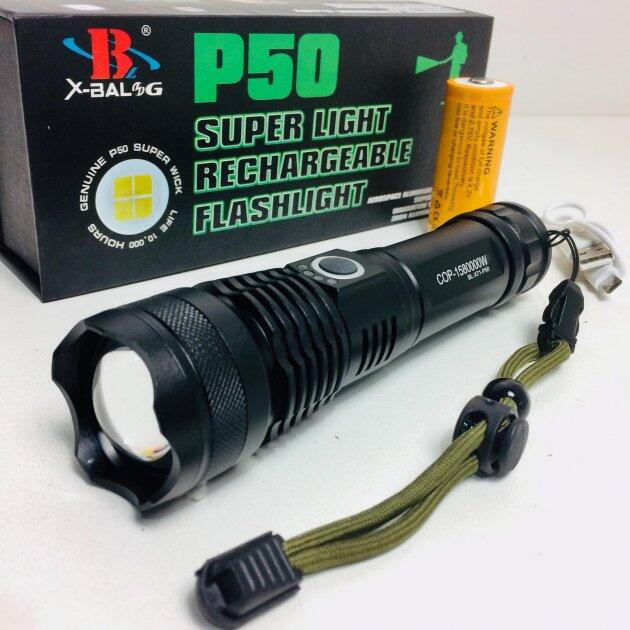 چراغ قوه دستی ایکس-بالوگ مدل BL-X71-P50 - تصویر 2